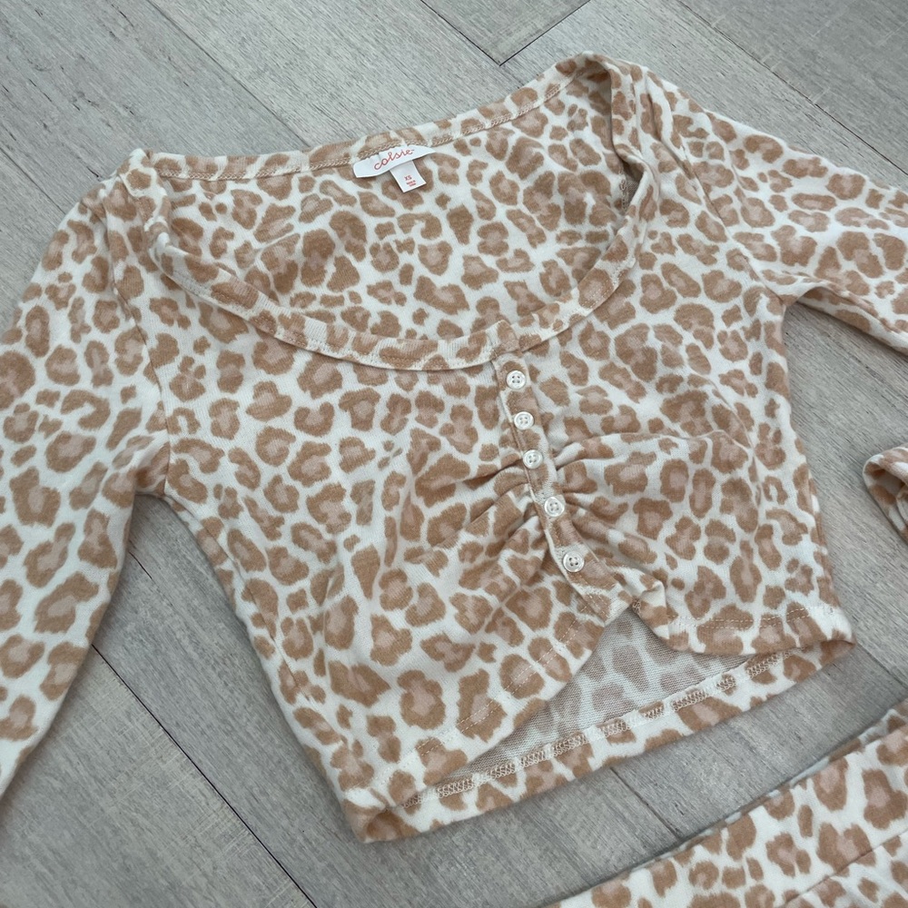 Leopard Pajama Set - Picture 2 of 4